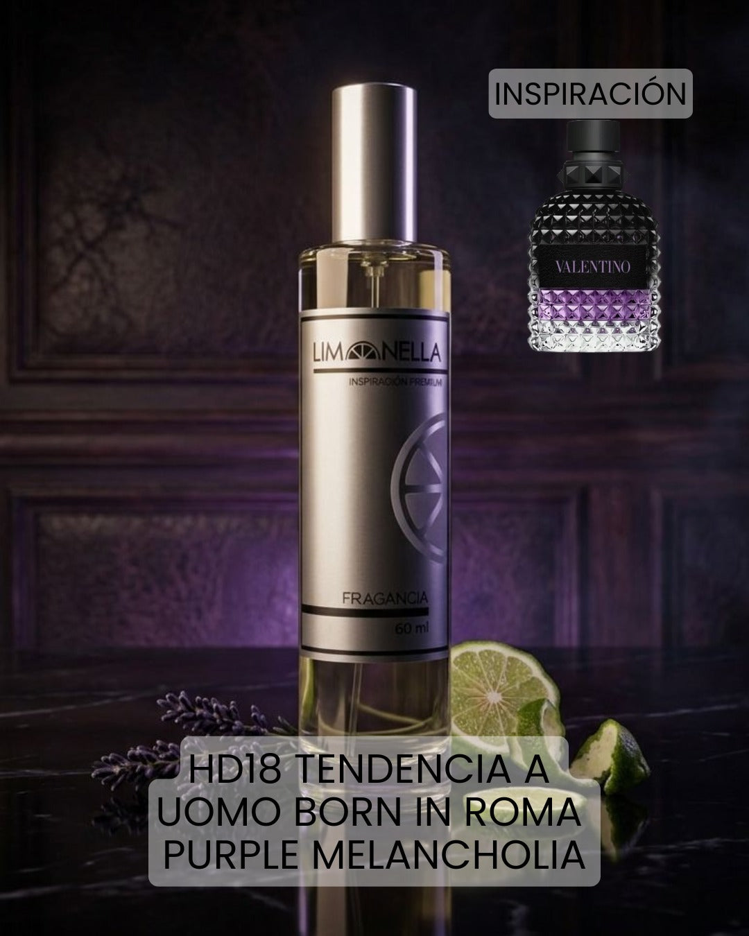 TENDENCIA A UOMO BORN IN ROMA PURPLE MELANCHOLIE