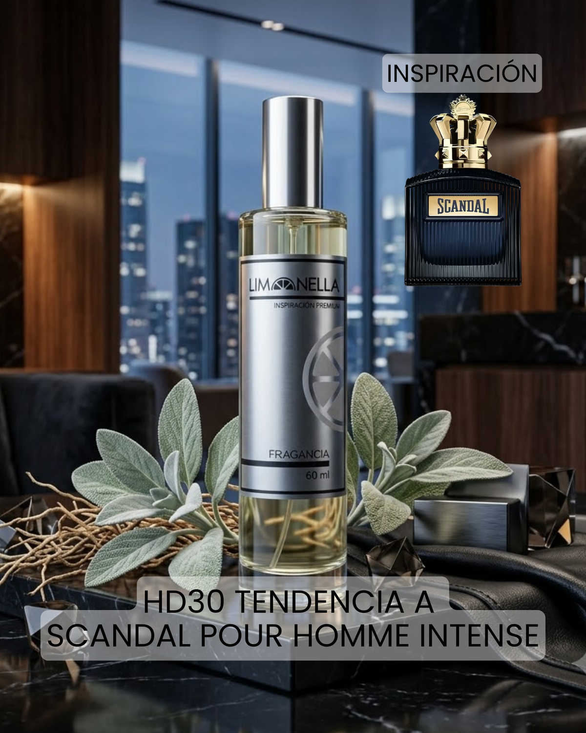HD30 INSPIRADO EN SCANDAL POUR HOMME INTENSE