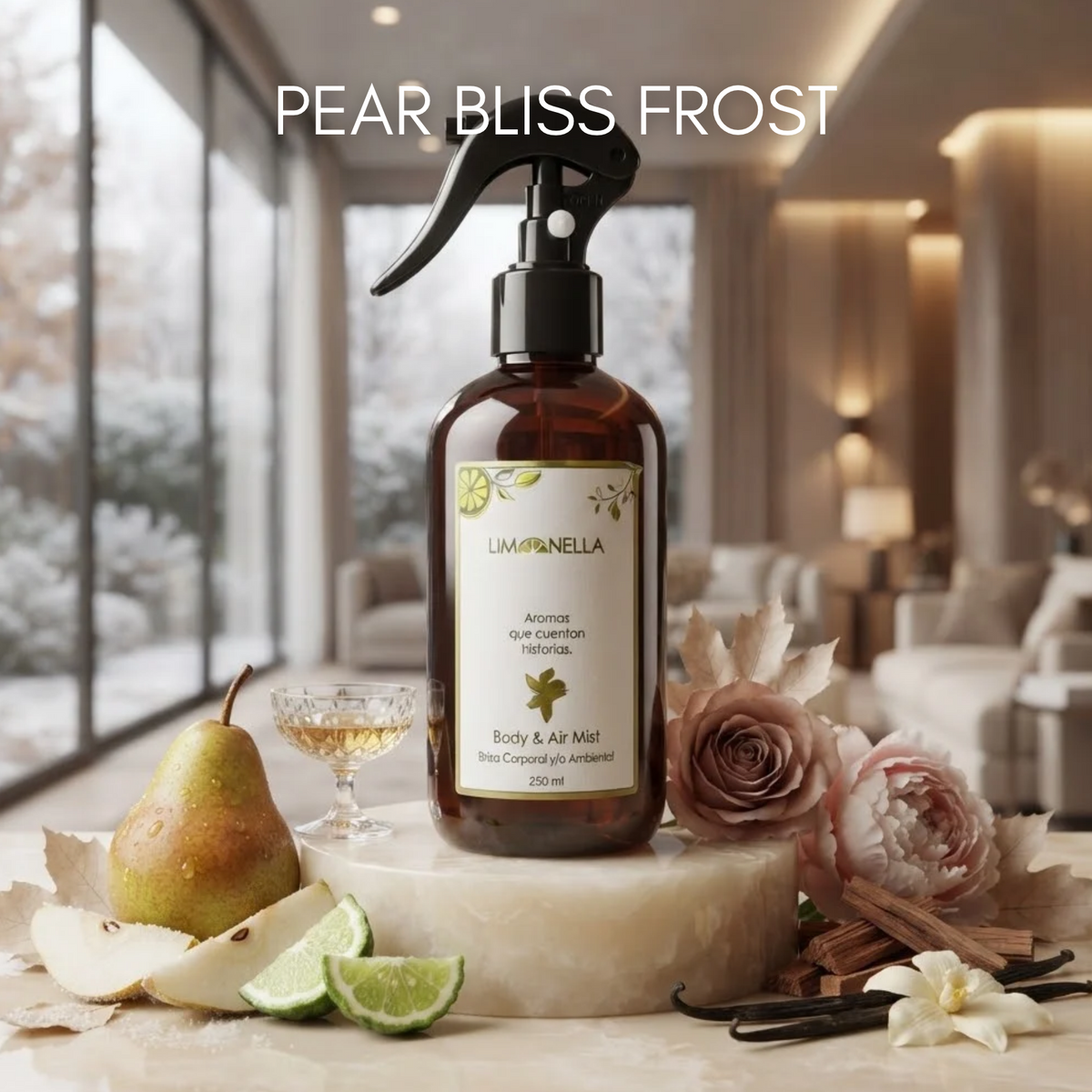 Home Spray Textil Inspirado en PEAR BLISS FROST | AMB0114