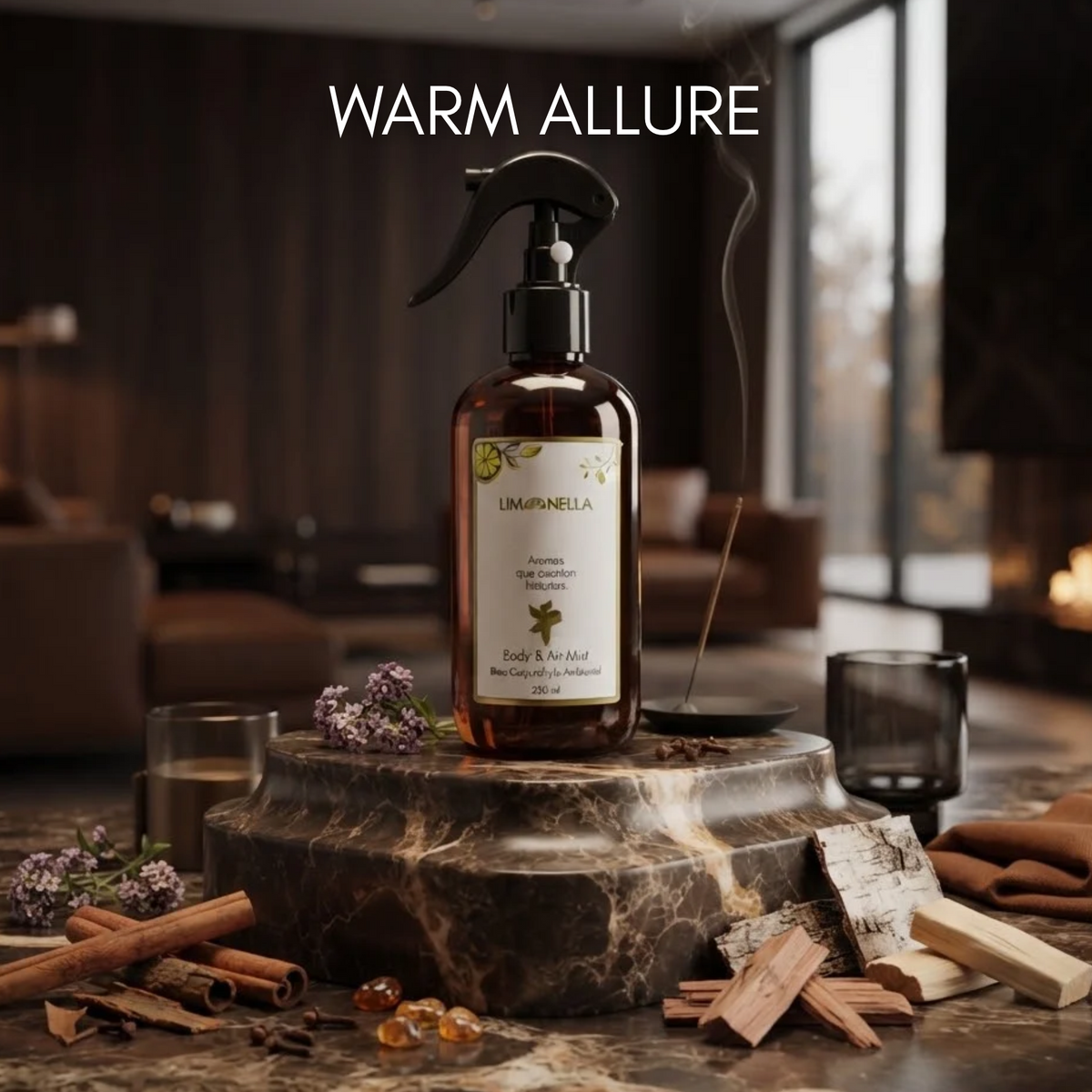 Home Spray Textil Inspirado en WARM ALLURE | AMB0117