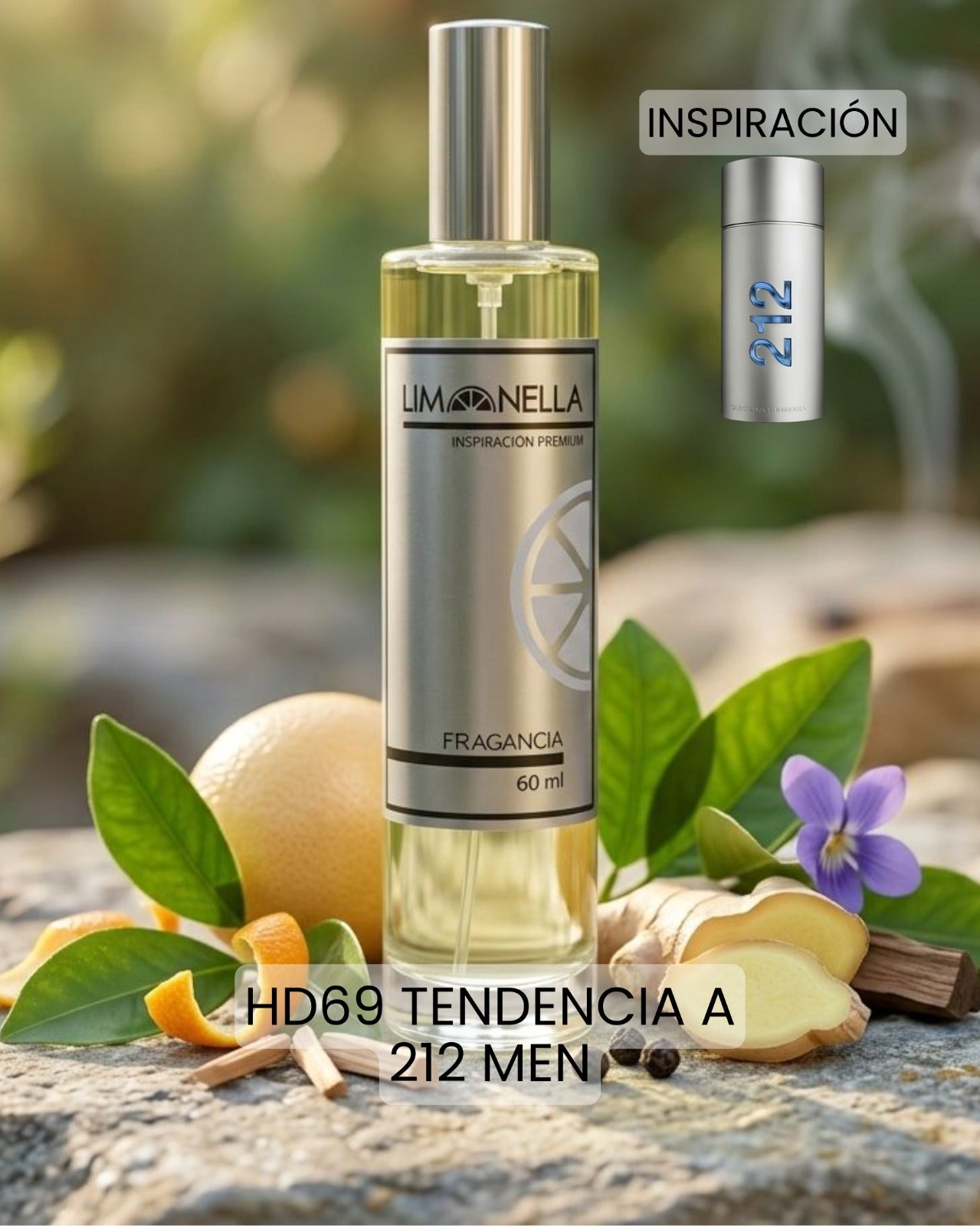 HD69 Inspirado en 212 Men Carolina Herrera