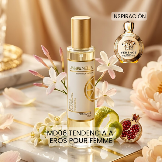 Tendencia a Eros Pour Femme Versace