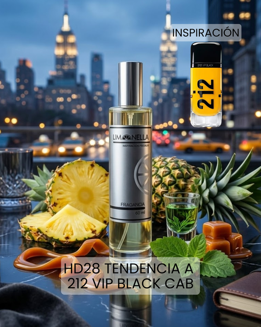 HD28 INSPIRADO EN 212 VIP BLACK CAB