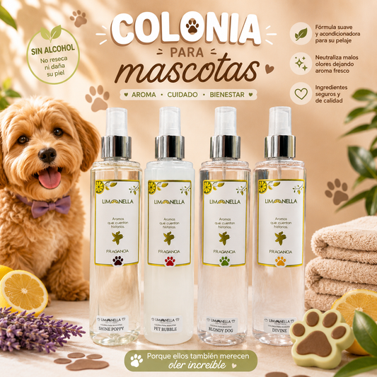 Colonia para Mascotas Limonella