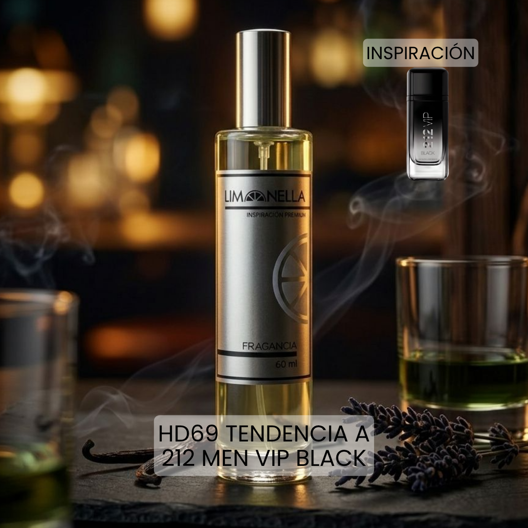 HD05 Inspirado en 212 VIP Black Carolina Herrera