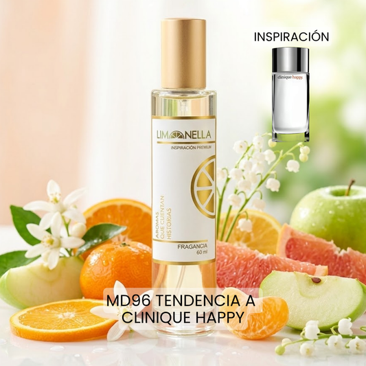 MD96 Tendencia a Clinique Happy Clinique