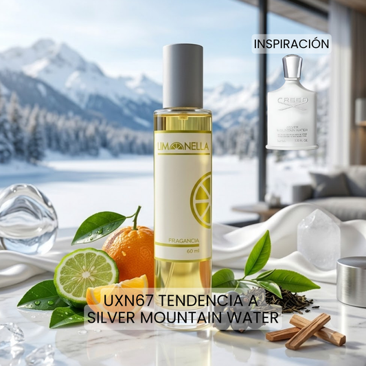 UXN67 Inspirado en Silver Mountain Water Creed