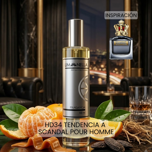 HN34 Inspirado en Scandal Pour Homme Jean Paul Gaultier