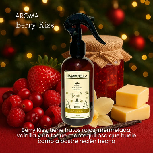 AMBIENTAL NAVIDEÑO BERRY KISS