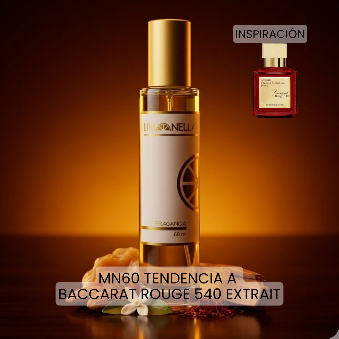 MN60 Tendencia a Baccarat Rouge 540 Extrait
