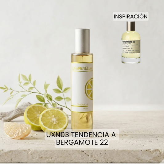 UXN03 Inspirado en Bergamote 22 Le Labo