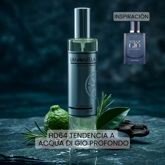 HD64 Inspirado en Acqua di Giò Profondo Giorgio Armani