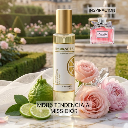 MD86 Tendencia a Miss Dior Eau de Parfum