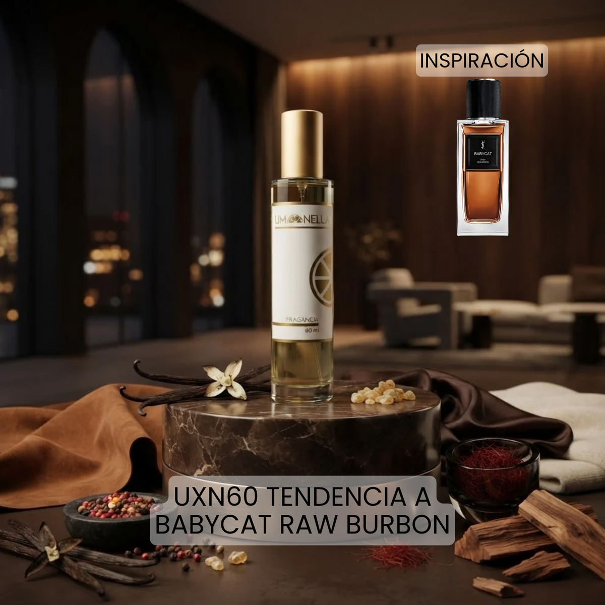 UXN60 TENDENCIA A BABYCAT RAW BURBON