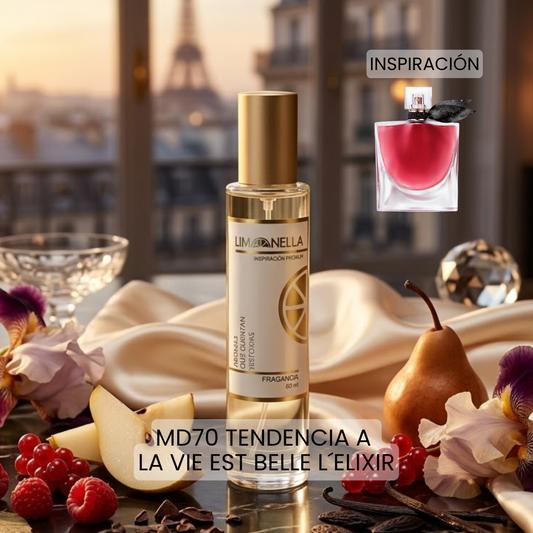MD70 Inspirado en La Vie est Belle L'Elixir Lancôme