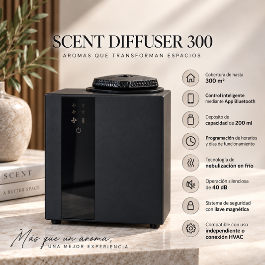 Difusor de Aroma Profesional Scent Diffuser 300