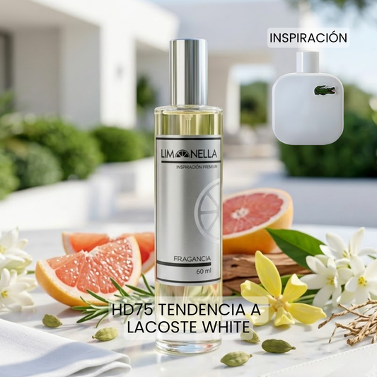 HD75 Inspirado en White Lacoste