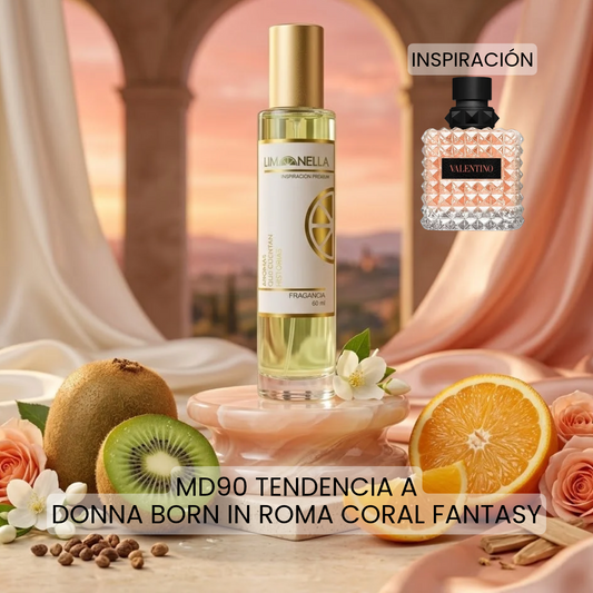 MD90 TENDENCIA A DONNA BORN IN ROMA CORAL FANTASY