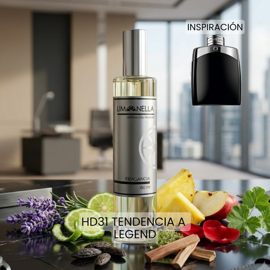 HD31 Inspirado en Legend Montblanc