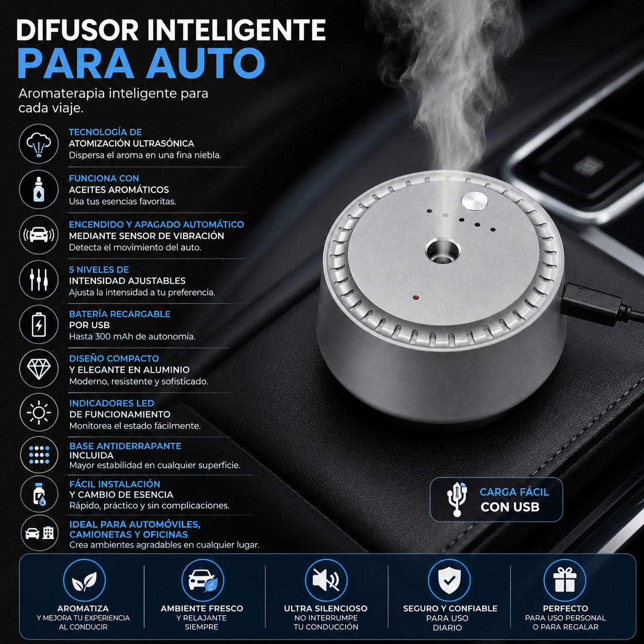CAR AROMA DIFFUSER