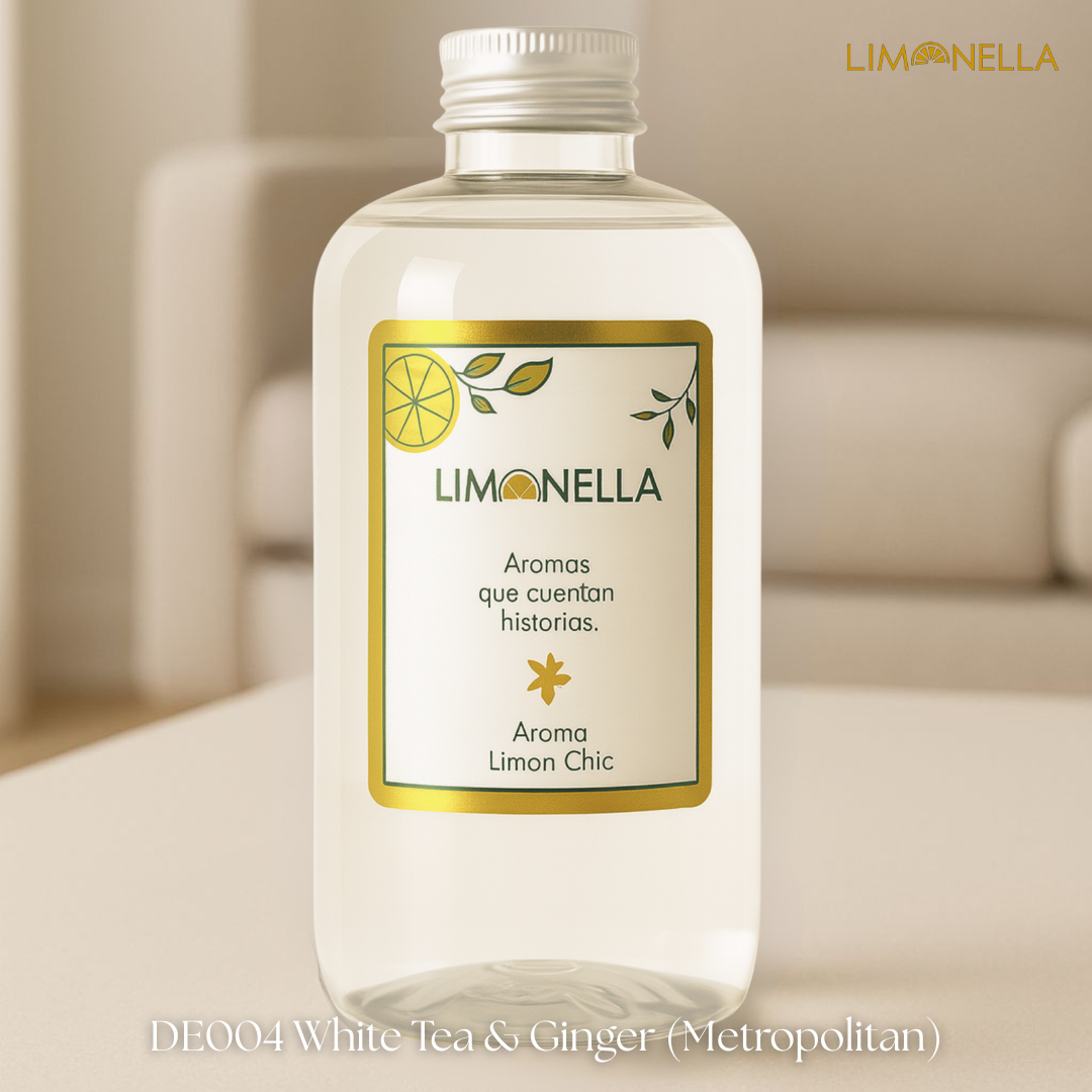 DE004 Esencia WHITE TEA & GINGER (METROPOLITAN) 500 ml