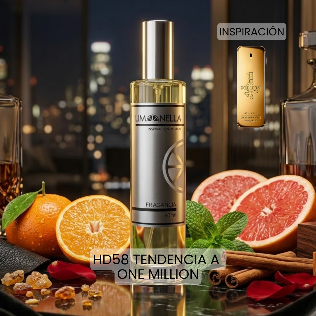 HD58 Inspirado en 1 Million Rabanne