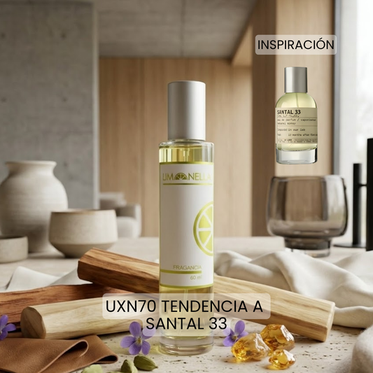 UXN70 Inspirado en Santal 33 Le Labo